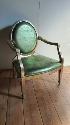 Poltrona in Pelle Bassi Artigianale a prezzo scontato