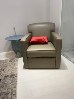 Poltrona in Pelle Lola Nicoletti home in Offerta Outlet