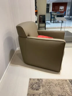 Poltrona in Pelle Lola Nicoletti home in Offerta Outlet