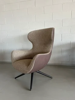 Poltrona in Pelle Mad joker Poliform a prezzo scontato