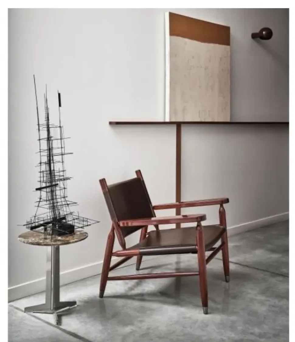 Poltrona in Pelle Tessa Flexform a prezzo scontato