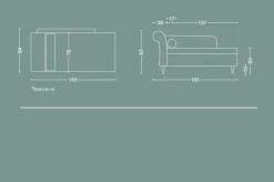 Poltrona in stile classico Poltrona in doppio strato di piuma velluto  Md work in Offerta Outlet