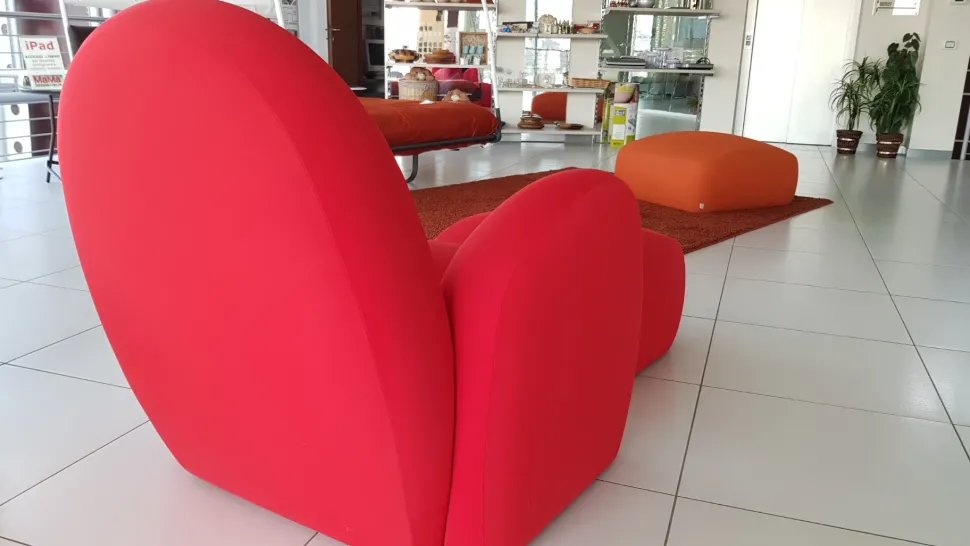 Poltrona in stile design Torino Diva design in Offerta Outlet