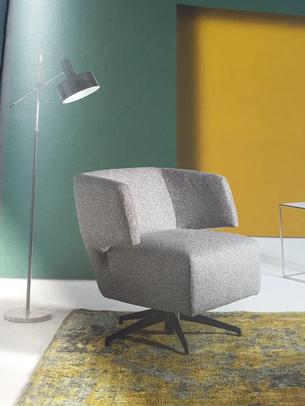 Poltrona in stile design Grey Artigianale in Offerta Outlet