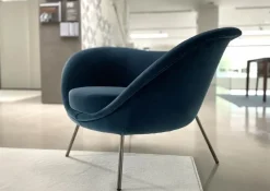 Poltrona in stile design D.154.2 Molteni & c in Offerta Outlet