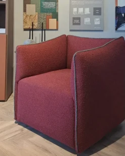 Poltrona in stile design Kubik Le comfort in Offerta Outlet