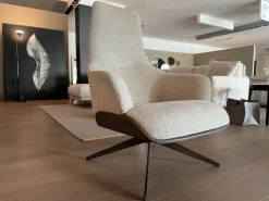 Poltrona in stile moderna Kensington Molteni & c in Offerta Outlet