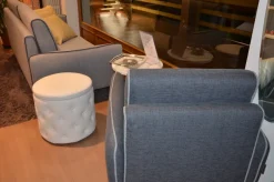 Poltrona in stile moderna Poltrona modello gessy  Biel in Offerta Outlet