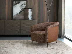 Poltrona in Tessuto Bailey outlet Diotti.com a prezzo scontato