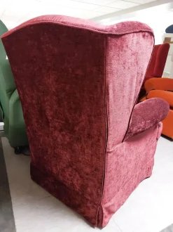 Poltrona in Tessuto Bergere Art salotti a prezzo scontato