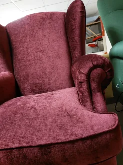 Poltrona in Tessuto Bergere Art salotti a prezzo scontato