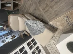 Poltrona in Tessuto Chaise longue  Dialma brown a prezzo scontato