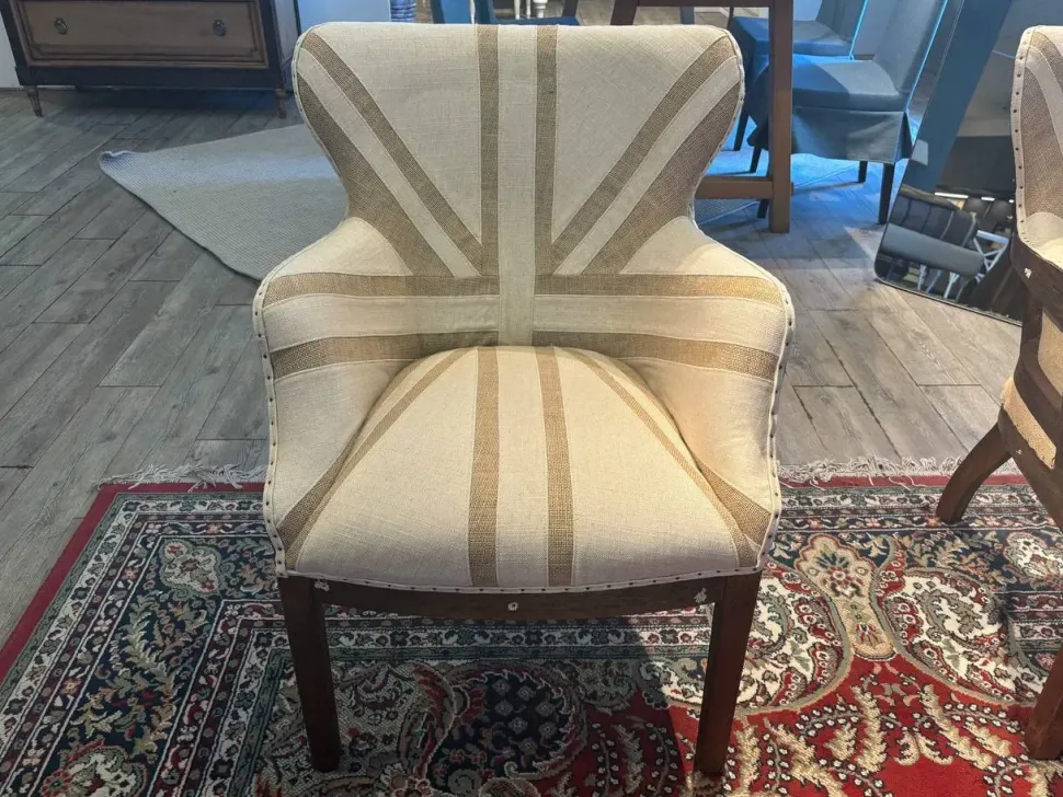 Poltrona in Tessuto Db003549 Dialma brown a prezzo scontato