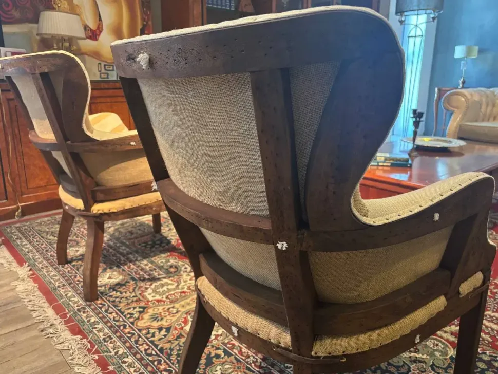 Poltrona in Tessuto Db003549 Dialma brown a prezzo scontato