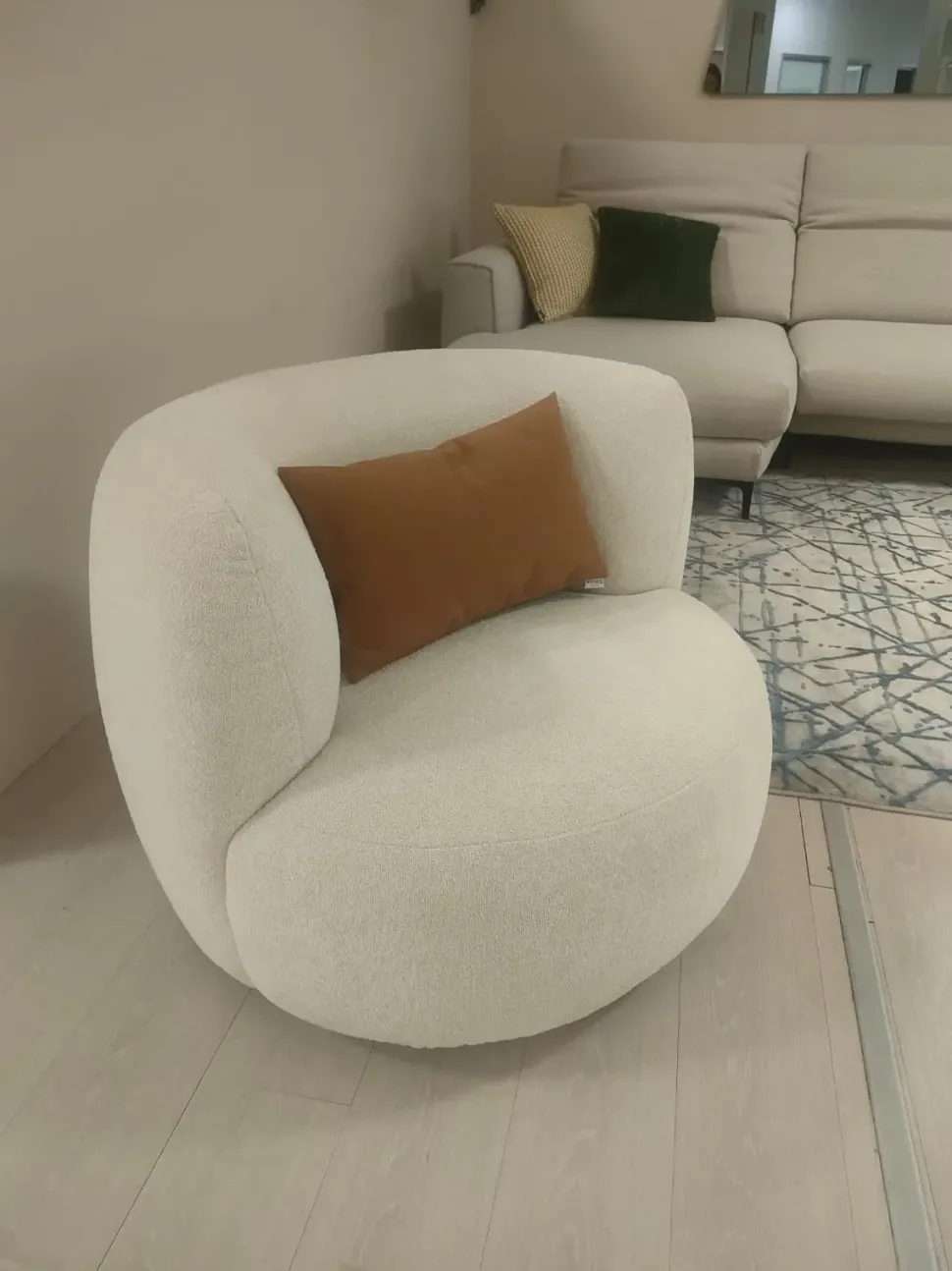 Poltrona in Tessuto Elisa Franco ferri a prezzo scontato