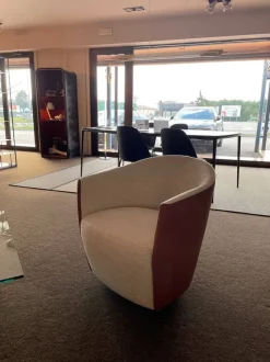 Poltrona in Tessuto Fuller Presotto a prezzo scontato