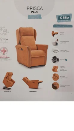 Poltrona in Tessuto Multipla Vitarelax a prezzo Outlet