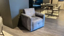 Poltrona in Tessuto Nicholas Calia in Offerta Outlet