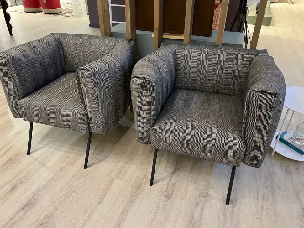 Poltrona in Tessuto Onni Novamobili in Offerta Outlet