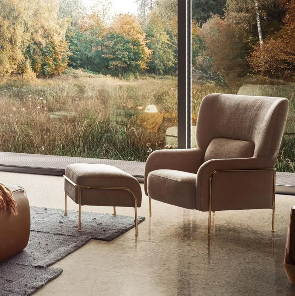 Poltrona in Tessuto Platea Pianca a prezzo scontato