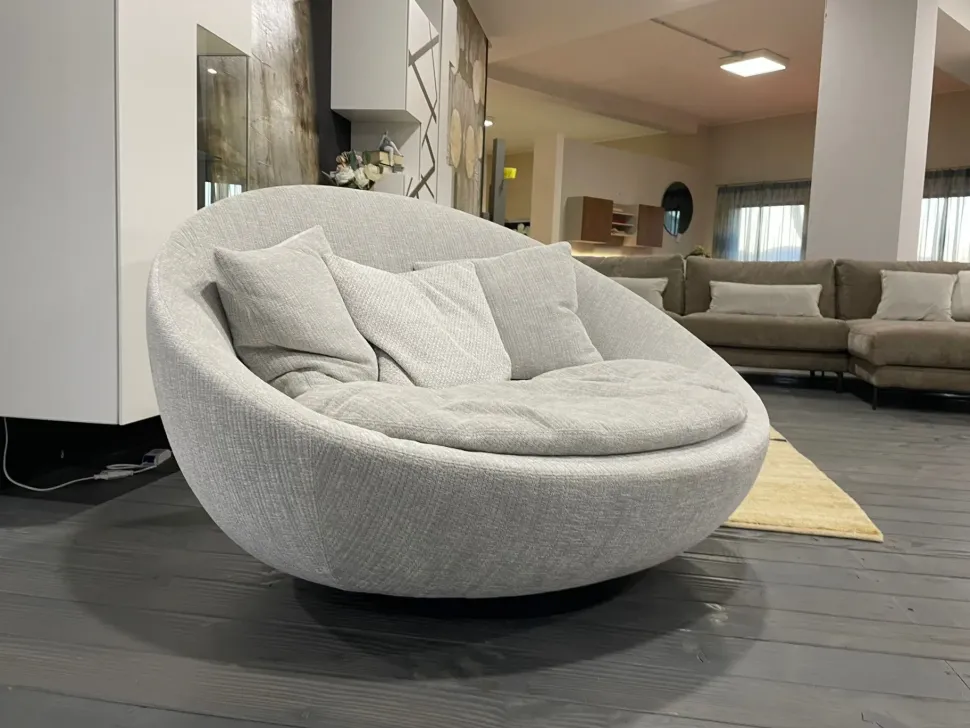 Poltrona in Tessuto Poltrona lacoon Desirèe a prezzo Outlet