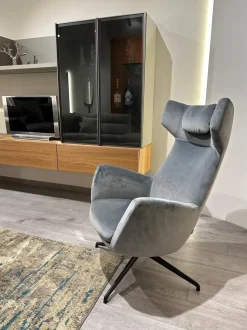 Poltrona in Tessuto T-vision Twils a prezzo Outlet