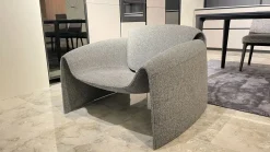 Poltrona Le club Poliform in Tessuto SCONTATA