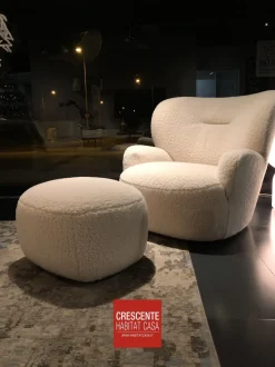 Poltrona Loll 09 Gervasoni in Tessuto SCONTATA