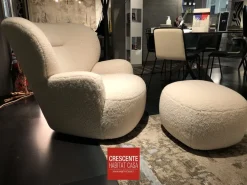 Poltrona Loll 09 Gervasoni in Tessuto SCONTATA