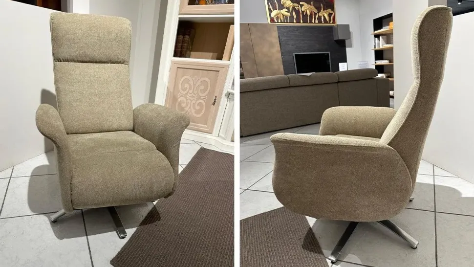 Poltrona Mary La casa moderna in Tessuto SCONTATA