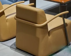 Poltrona modello Poltrona luxury pelle vari colori  Md work con forte sconto