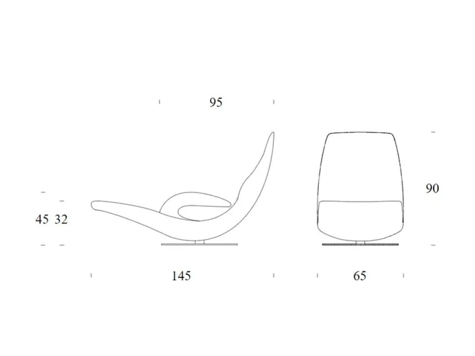 Poltrona modello Ricciolo Tonin casa ad un prezzo conveniente