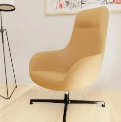 Poltrona modello Truka lounge girevole oscillante Las mobili ad un prezzo conveniente