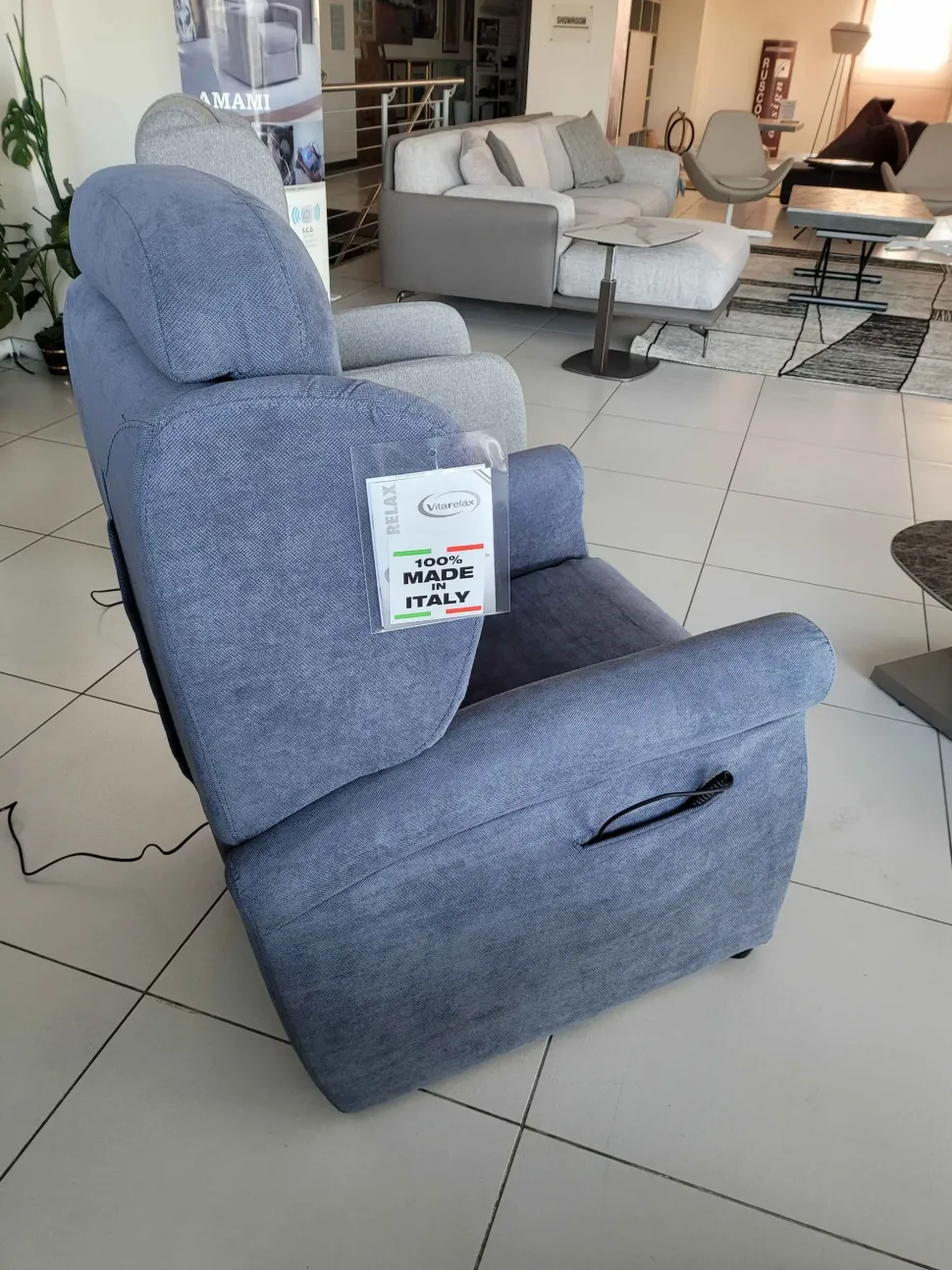 Poltrona Multipla Vitarelax in Tessuto SCONTATA