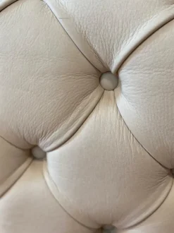 Poltrona pelle in misto piuma  Calia in Offerta Outlet