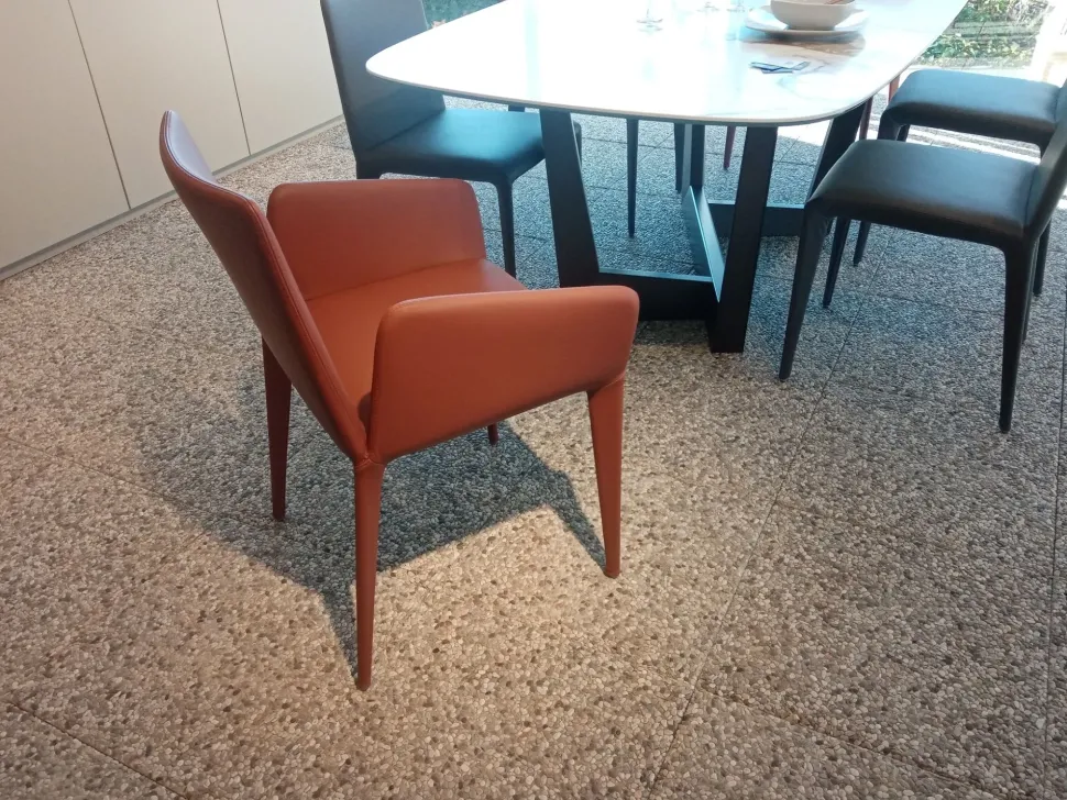 Poltrona Poltroncina mod. filly Bonaldo in Pelle SCONTATA