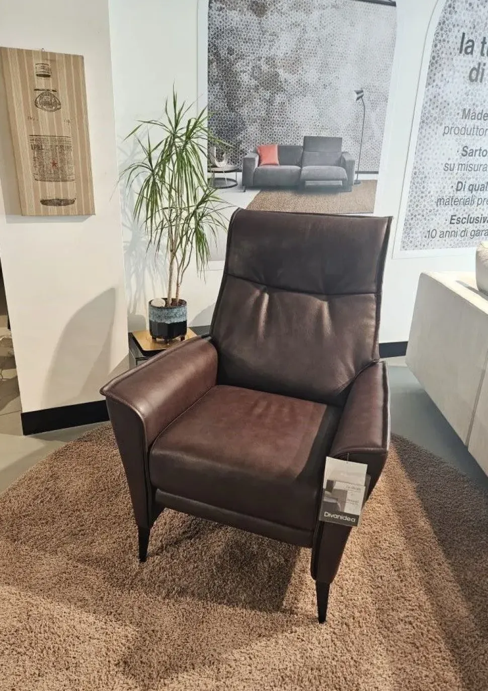 Poltrona relax Con movimento relax Petra Divanidea in Offerta Outlet