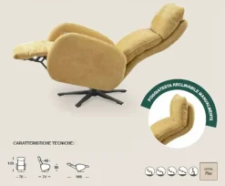 Poltrona relax Con movimento relax Ketty Il benessere a prezzo scontato
