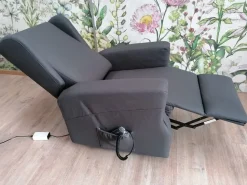 Poltrona relax in Ecopelle Arabella Stones scontata