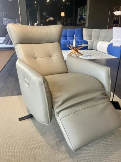 Poltrona relax in Pelle Agon Franco ferri in offerta