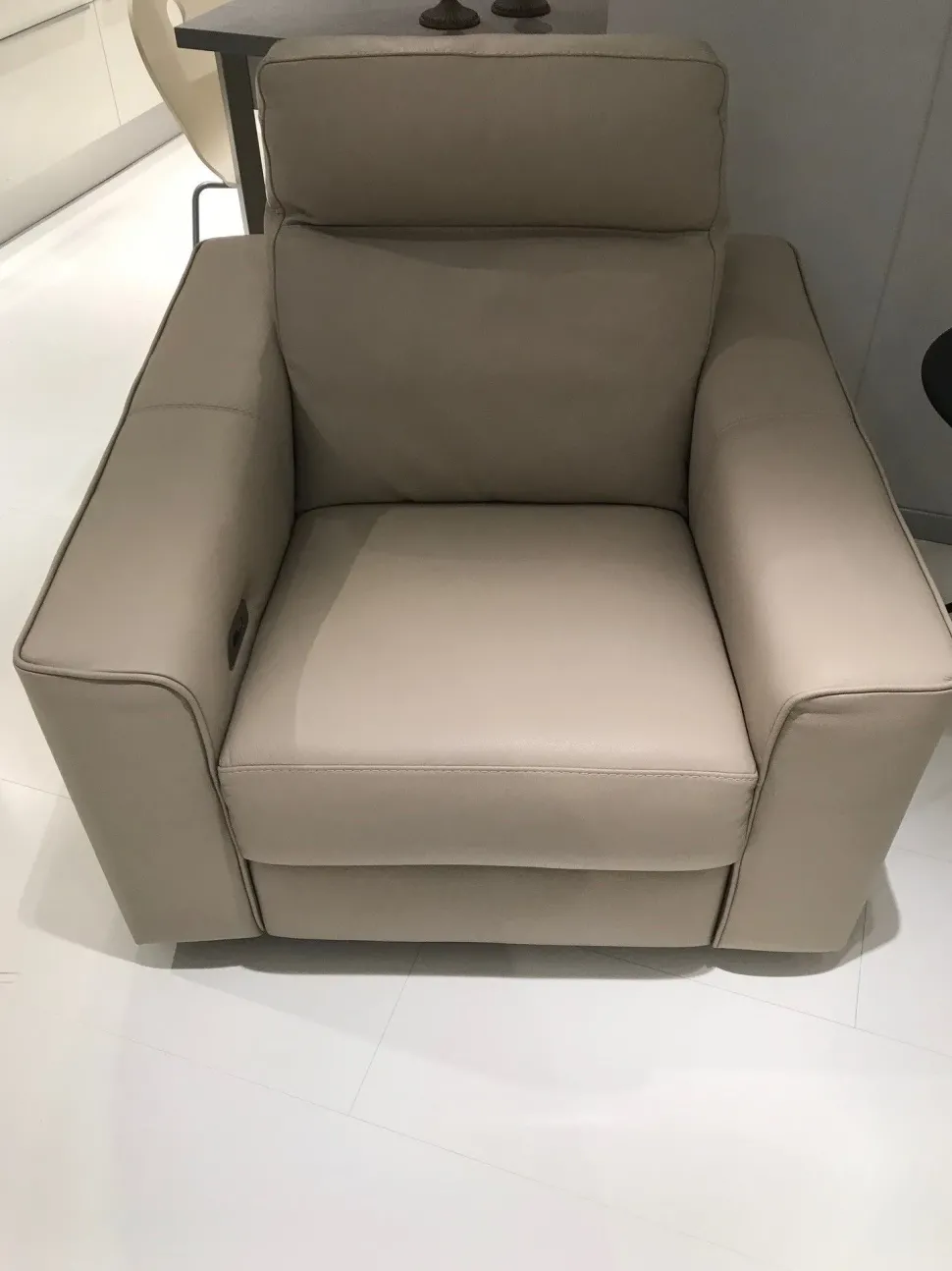 Poltrona relax in Pelle Brando Calia scontata