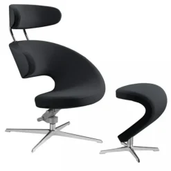 Poltrona relax modello Peel con poggiapiedi a marchio Variér a prezzi convenienti