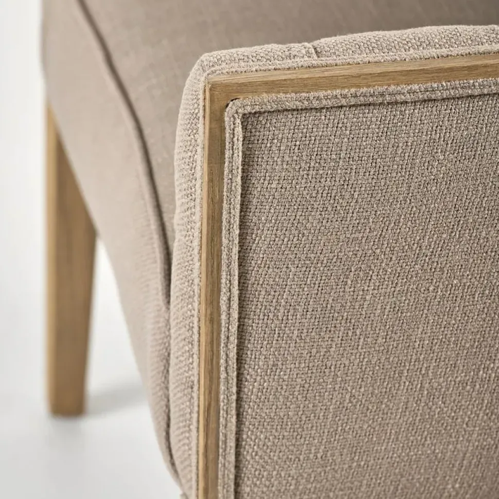 Poltrona Rosemary Dialma brown in Tessuto SCONTATA