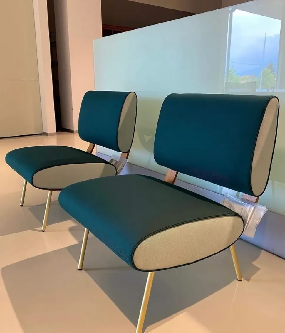 Poltrona Round d.154.5 Molteni & c in Tessuto SCONTATA