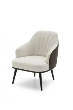 Poltroncina Aaron. Seduta fissa e design moderno. Mottes selection a prezzi outlet.