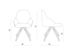 Poltroncina Fritz Con seduta fissa a marchio Easyline in Offerta Outlet