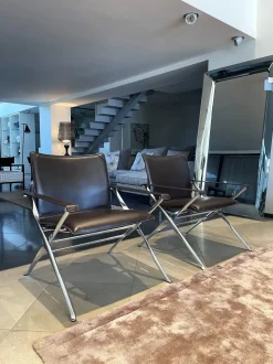 Poltroncina in Pelle Beverly B&b