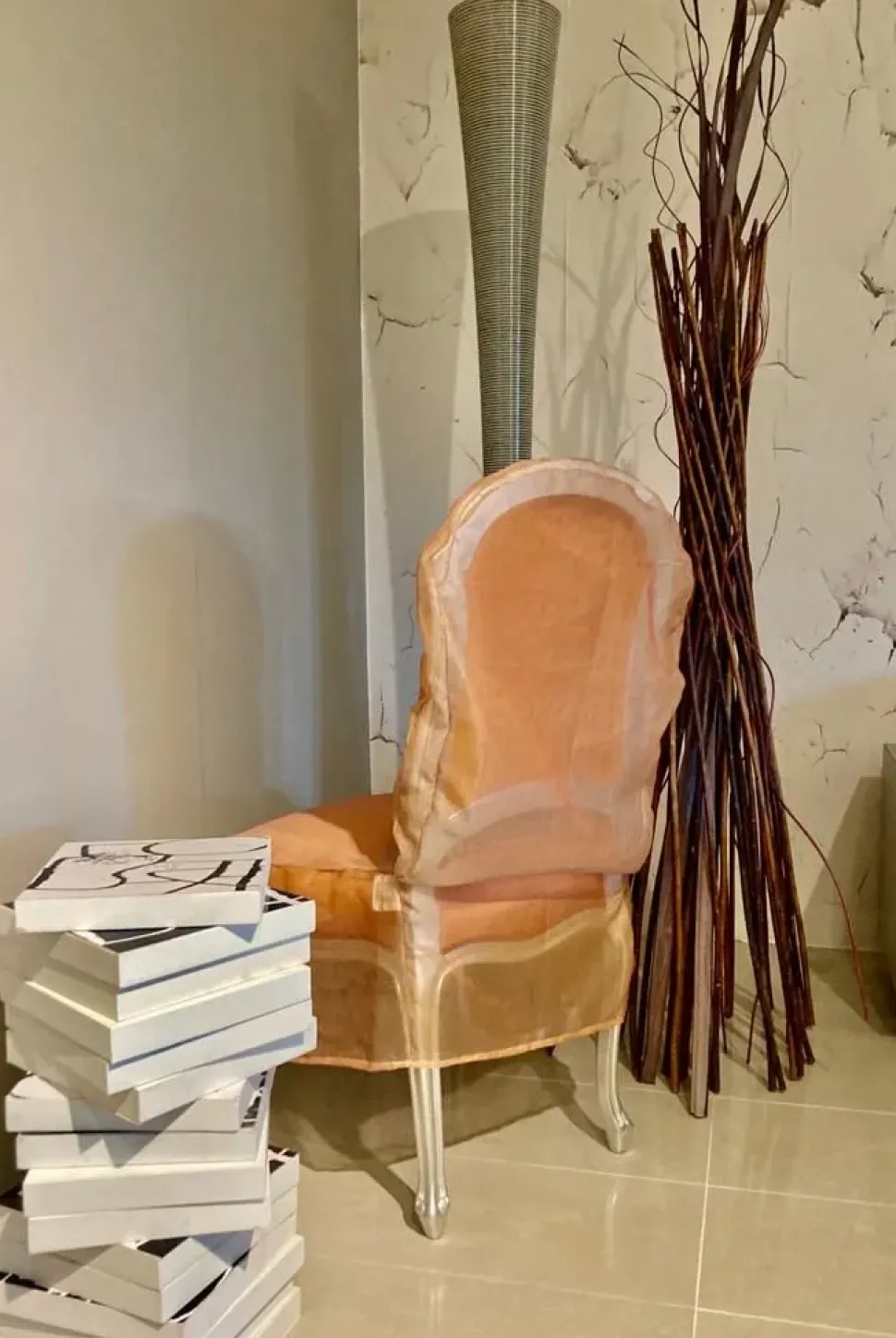 Poltroncina modello Camilla Creazioni silik in Tessuto a prezzo Outlet