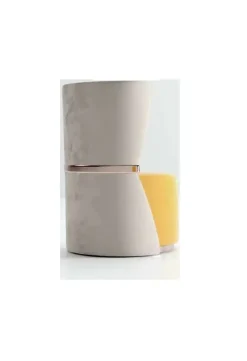 Poltroncina modello Velluto acciaio rosa Md work in Tessuto a prezzo Outlet