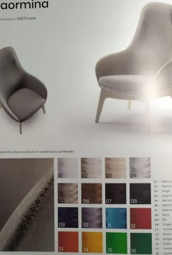 Poltroncina Taormina Con seduta fissa Bm design con forte sconto